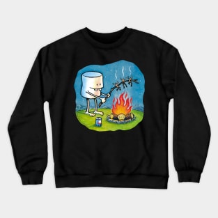 Happy Camper – Roasting Marshmallow Crewneck Sweatshirt